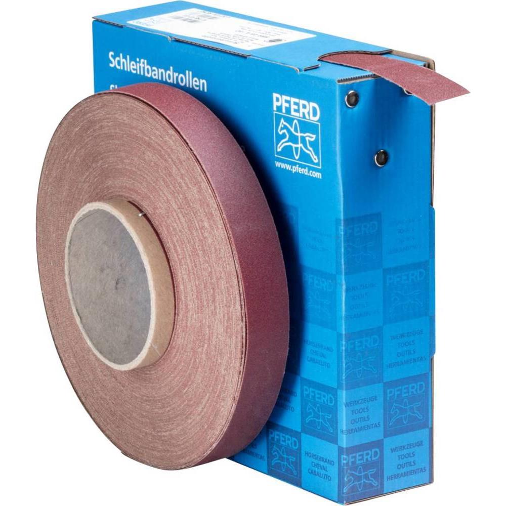 Pferd, Schleifmittel, Schleifbandrolle 50 x 25 mm 180 (180)
