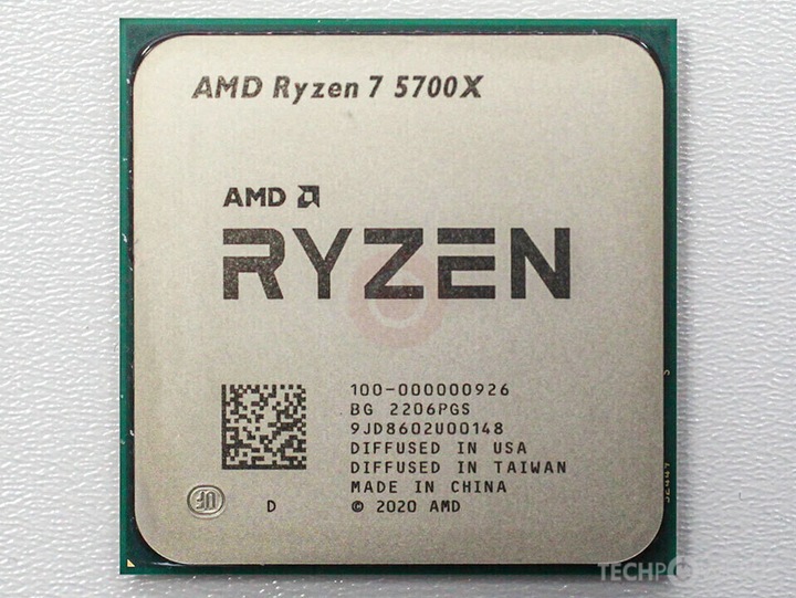 Produktbild AMD Ryzen 7 5700X (AM4, 3.40 GHz, 8 -Core)