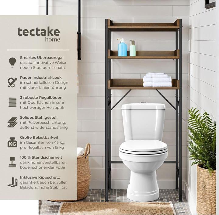 Immagine prodotto tectake Seattle (67 x 25 x 165,5 cm)