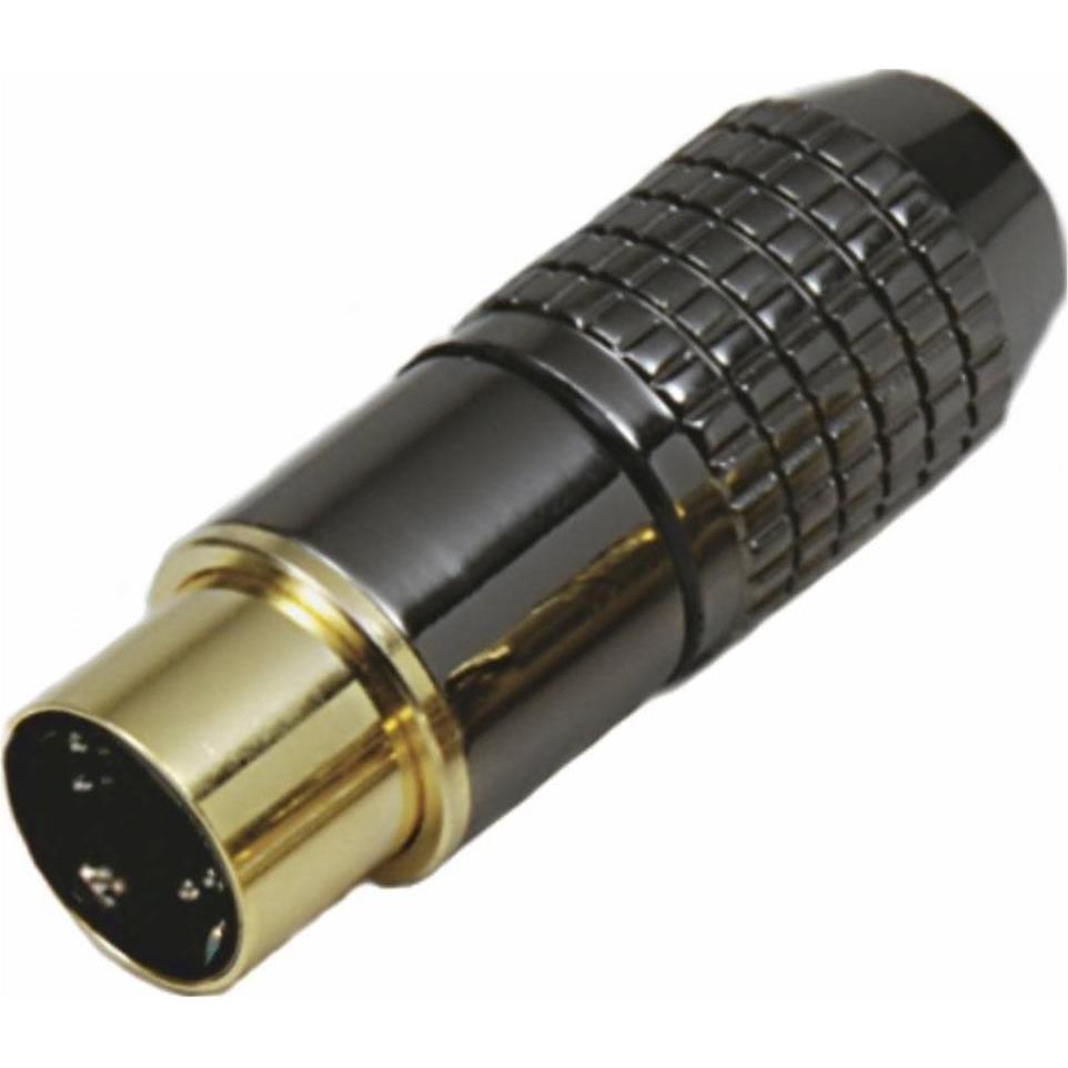 BKL Electronic Connettore mini DIN, Connettore audio, Nero
