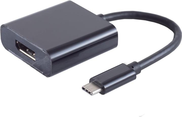 Actual product image S-Conn Adapter USB 3.1 Type C male to Displayport female (USB-C, 20 cm)