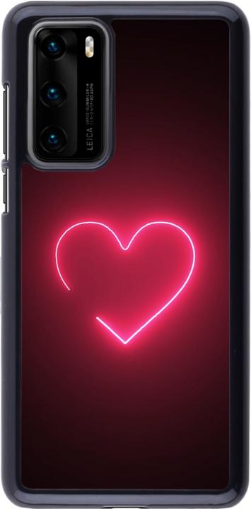 Immagine prodotto PhoneLook Coque Valentine 2023 cuore singolo al neon (Huawei P40)