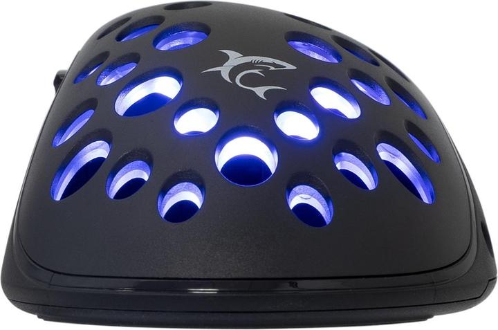 Actual product image White Shark Shark Gaming Mouse AZRAEL, 6D, 7200 dpi, Black (Cable)