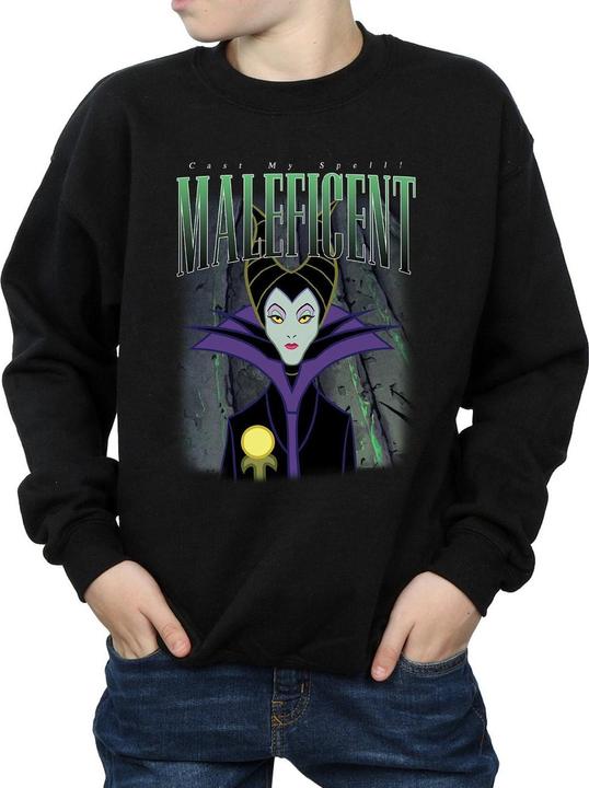 Produktbild Disney Sleeping Beauty Maleficent Montage Sweatshirt Jungen (140, 146)