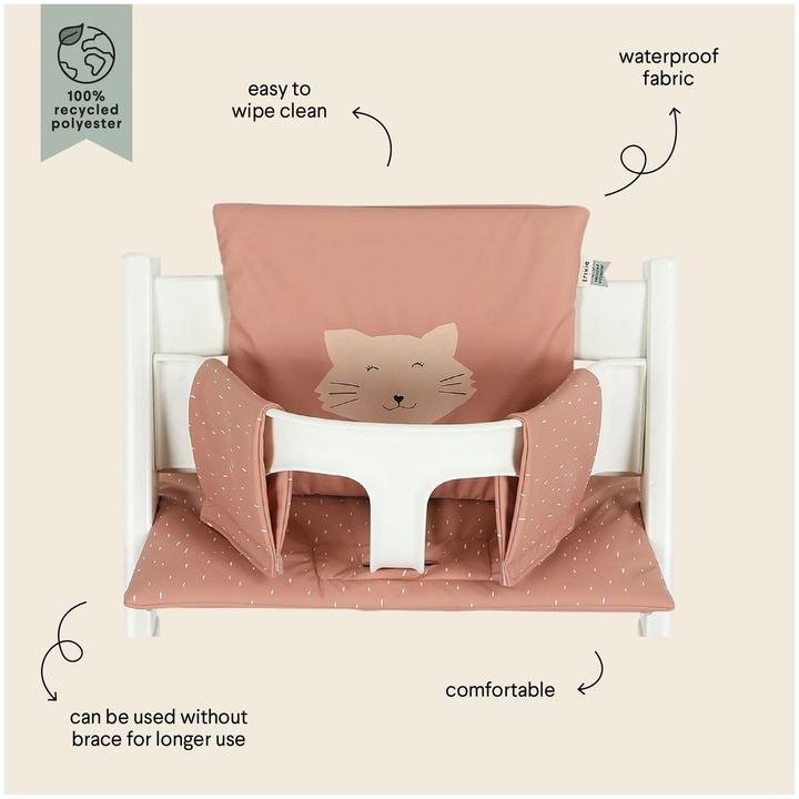 Produktbild Trixie Baby Hochstuhlsitzkissen wasserabweisend Katze