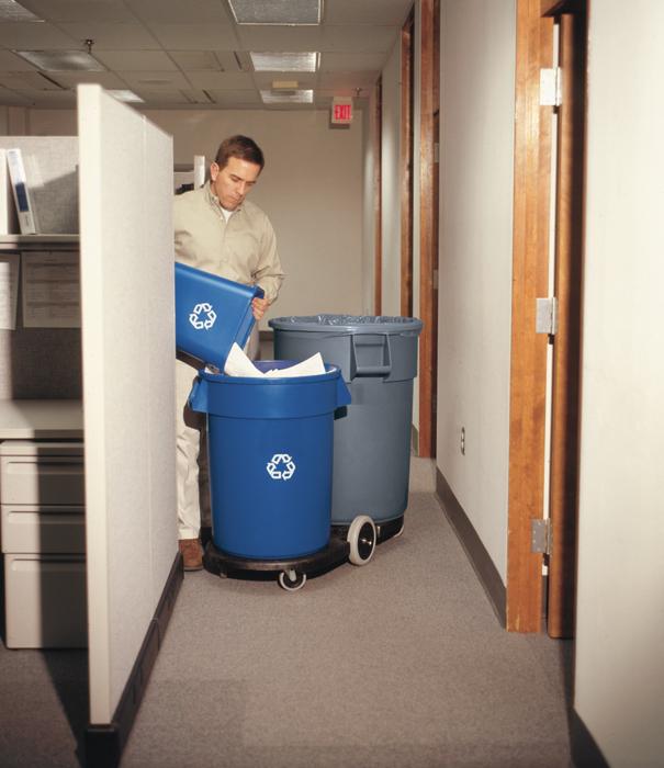 Produktbild Rubbermaid Universalcontainer, rund (121 l)