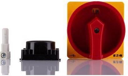 Produktbild Eaton Griff, rot/gelb, abschliessbar, für 172841