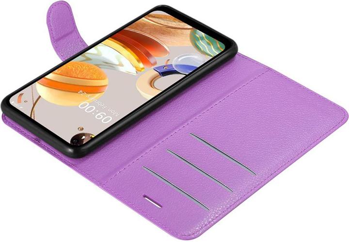 Produktbild Cadorabo Book mit Standfunktion Cover (LG K61)