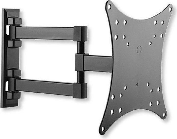 Techly Klammer für LCD TV (einstellbarer Arm) - Schwarz - Bildschirmgrösse: 58.4-106.7 c (Decke, 42", 20 kg)