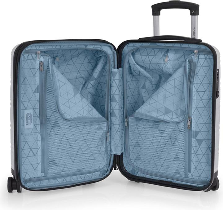 Image du produit Gabol Uyiko 4 roues trolley cabine 54 cm avec soufflet d'extension (38 l)