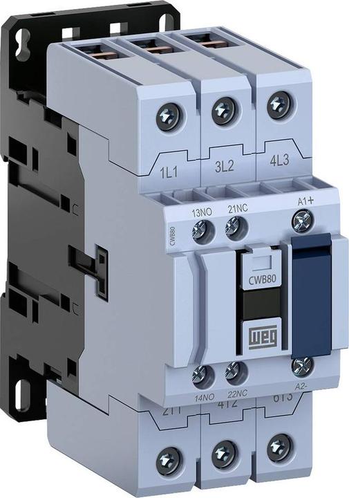 Produktbild Weg CWB80-11-30D02 Leistungsschütz Sofortschaltend 3 Schliesser 37kW 24 V/DC 1St.