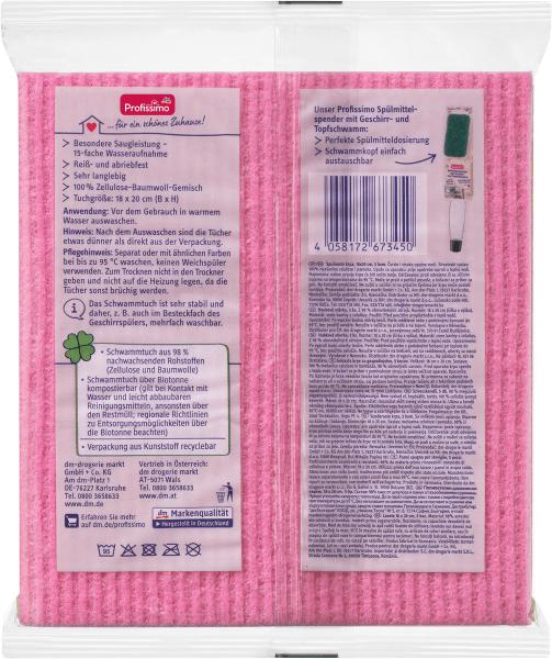 Produktbild dm Profissimo Schwammtücher (5 Stk.)