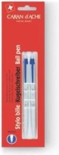 Produktbild Caran d'Ache 825 Kugelschreiber im Blister (Rot, 2 x)