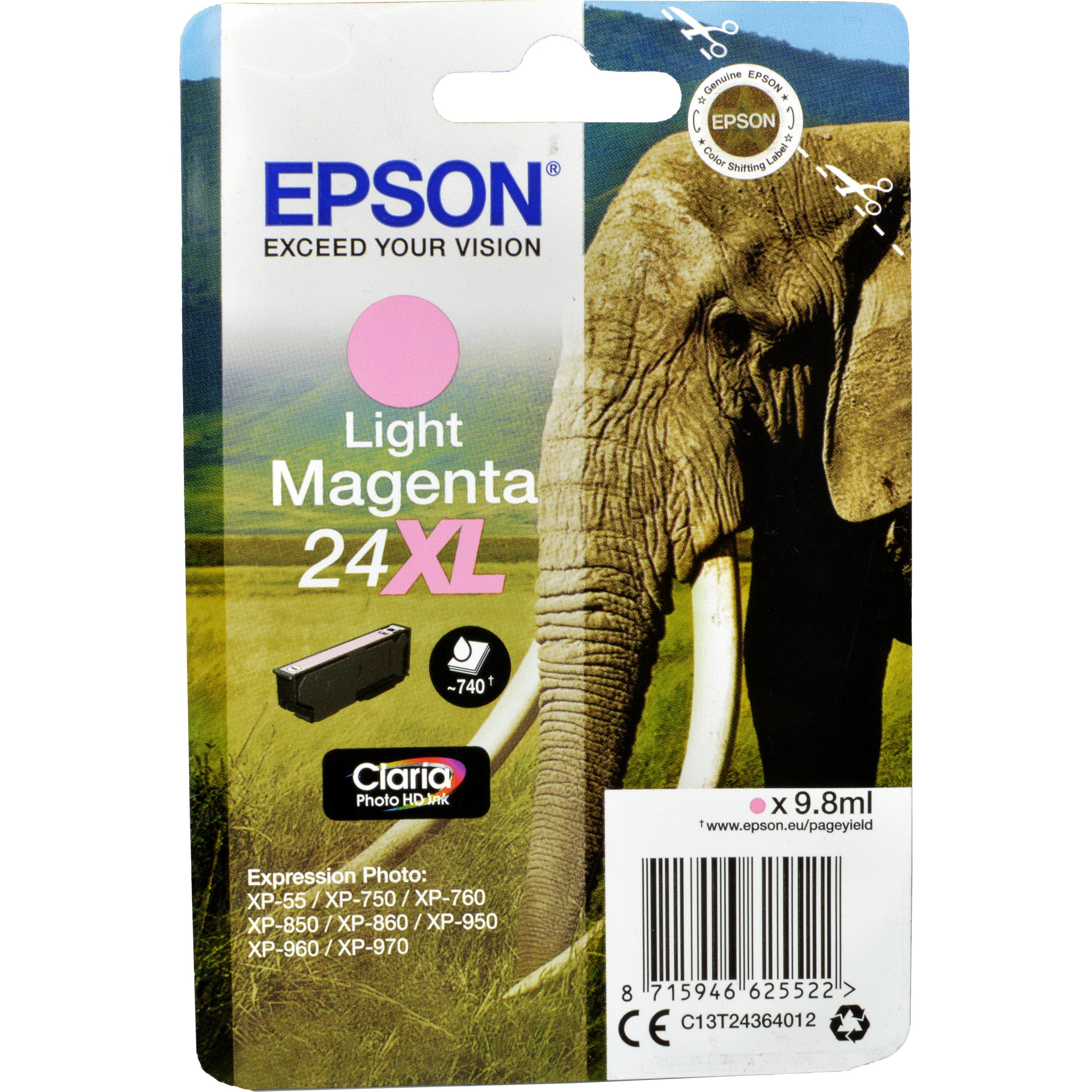 Epson, Druckerpatrone, 24XL Claria Photo HD (PM)