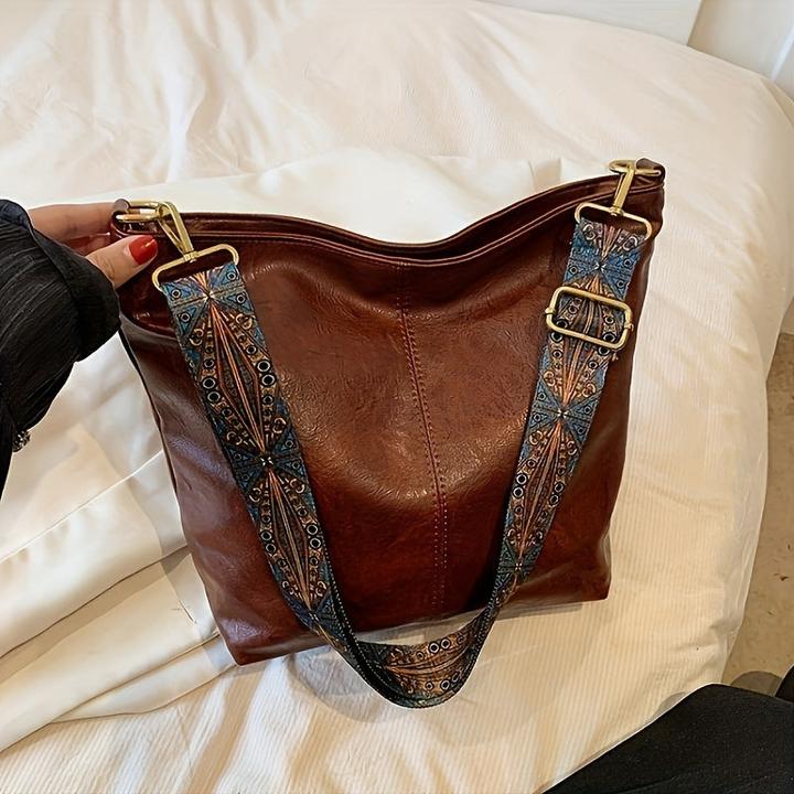 Immagine prodotto Only-Bags.Store Borsa hobo vintage di grande capacità, borsa a tracolla retrò, borsa e borsetta bohemien da donna