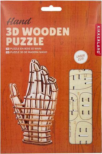 Produktbild Kikkerland Hand 3D Puzzle