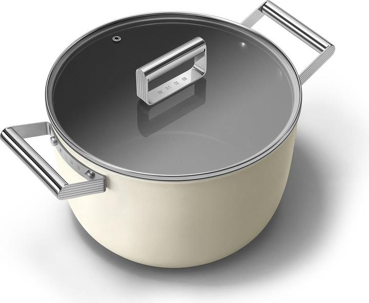 Image du produit Smeg CKFC2611CRM Mijoteuse (Casserole, Aluminium, 26 x 17.40 cm)