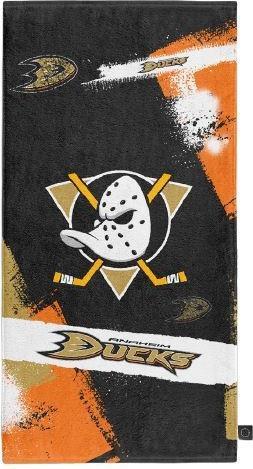 Actual product image Great Branding Anaheim Ducks Beachtowel "SPRAY" 75x150cm (75 x 150 cm)
