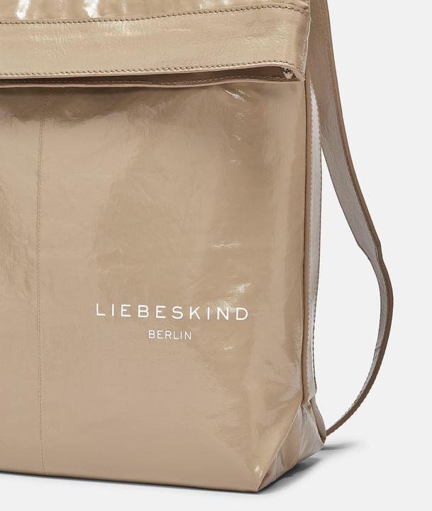 Image du produit Liebeskind Berlin Rucksack Grosser Rucksack aus Baumwolle mit Lackfinish
