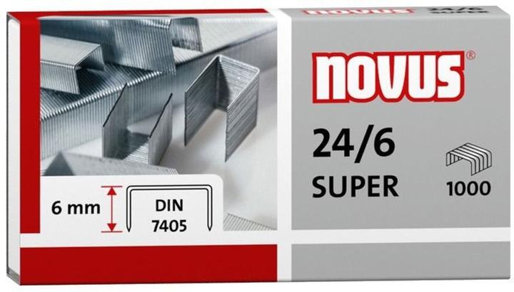 Actual product image Novus Staple for office stapler 24/6 DIN Super (1000 x)