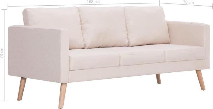 Image du produit vidaXL Sofa (Ensemble de canapés rembourrés)