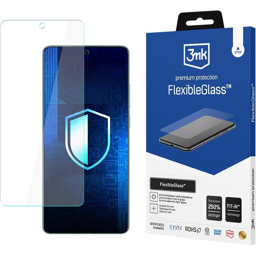 3MK FlexibleGlass Vivo X100s Szkło Hybrydowe (Vivo X100), Pellicola protettiva smartphone