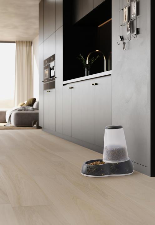 Image du produit Savic Distributeur alimentaire Loop Marbre Noir / Or