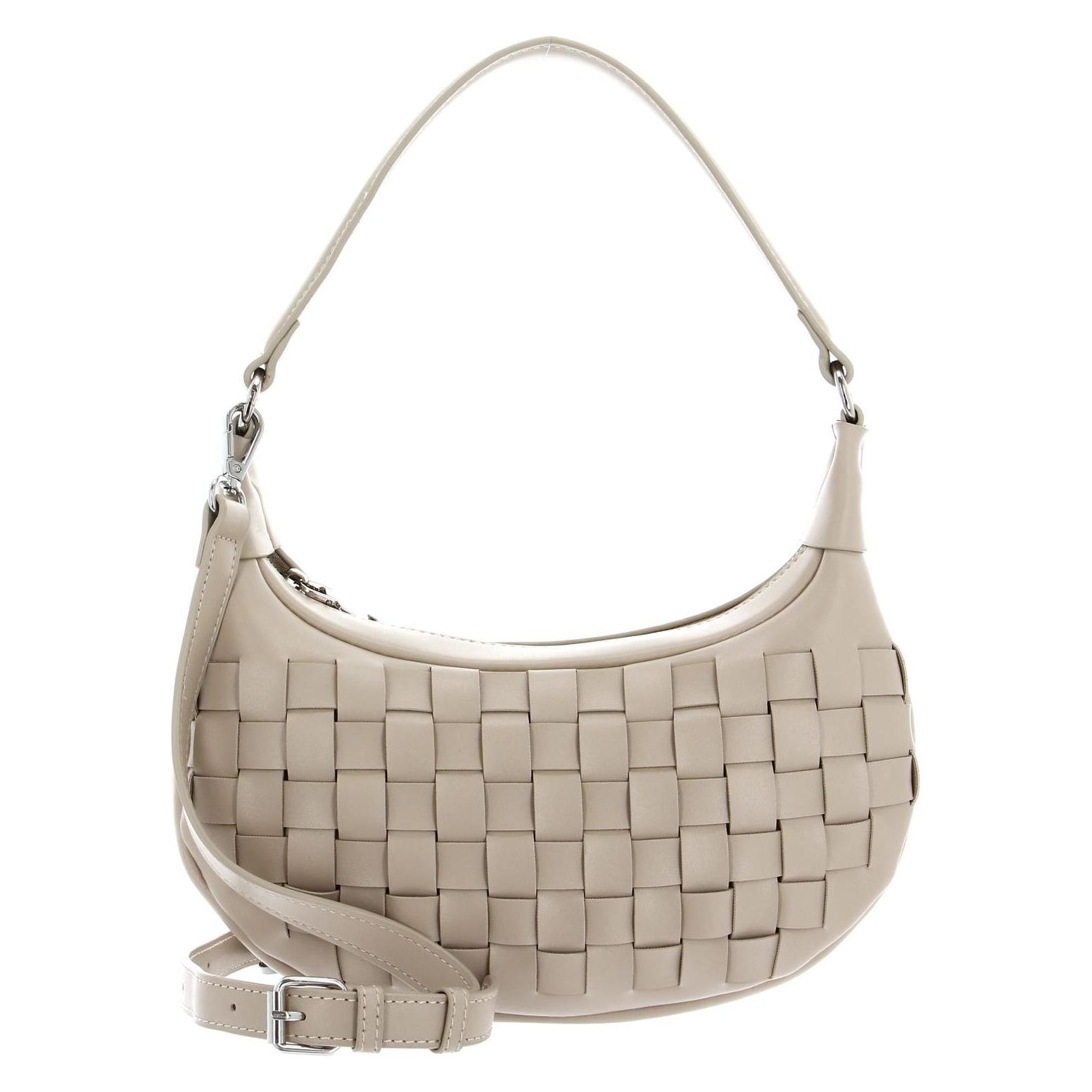 Seidenfelt, Damen, Handtasche, Malilla Halfmoon Hobo Bag, Beige