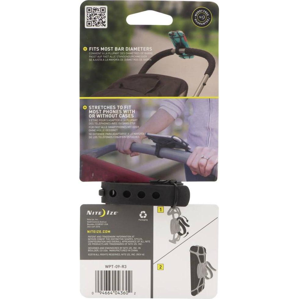 Thumbnail - Nite Ize Wraptor Handy Ständer Schwarz, Smartphone Halterung, Schwarz