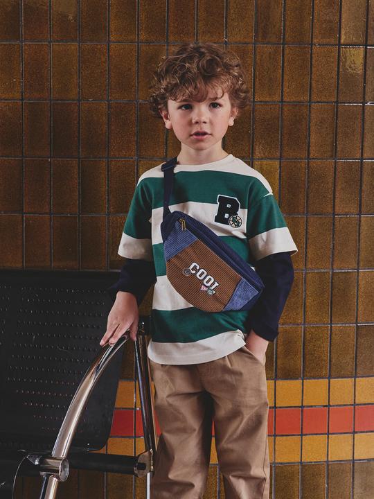 Immagine prodotto Vertbaudet Kinder Bauchtasche COOL SCHOOL, Cord