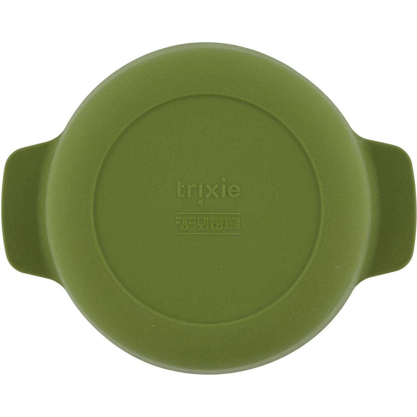 Thumbnail - Trixie, Kindergeschirr + Kinderbesteck, Silikon Schüssel Dino