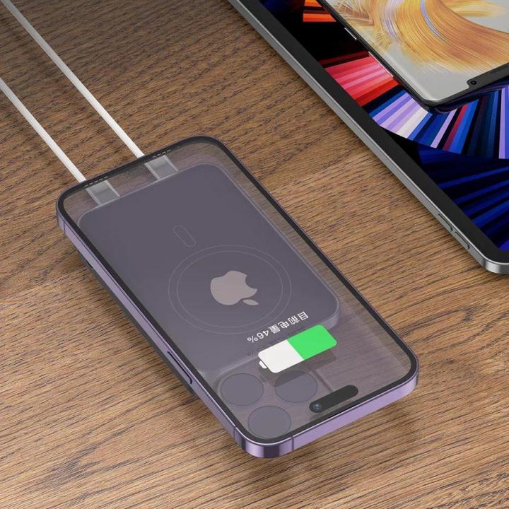 Actual product image Proove Powerbank Hoodman, 10000mAh, 20W, PD + FQI, Grey (10000 mAh, 20 W)