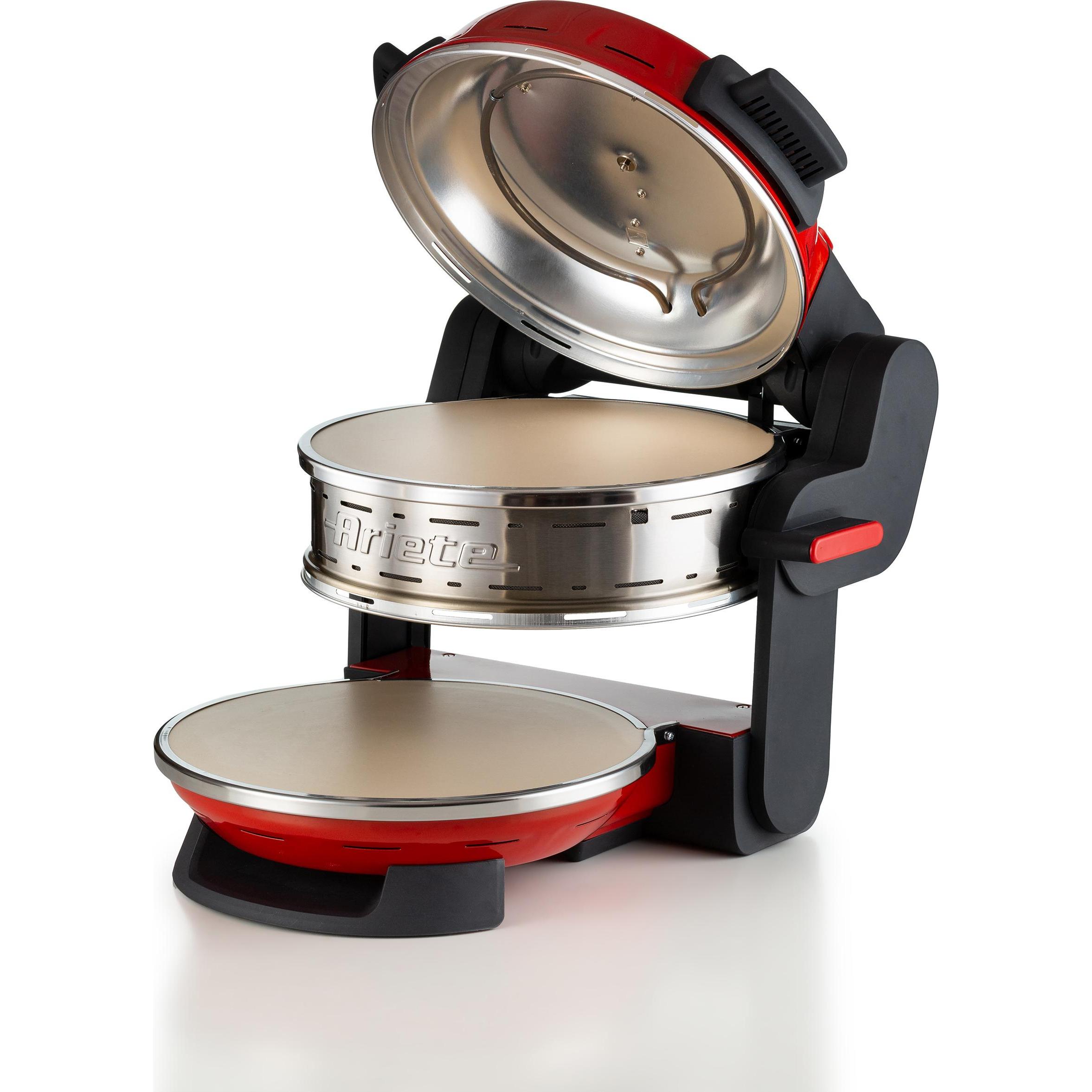 Ariete 927 Pizzabäcker, Tischgrill, Rot