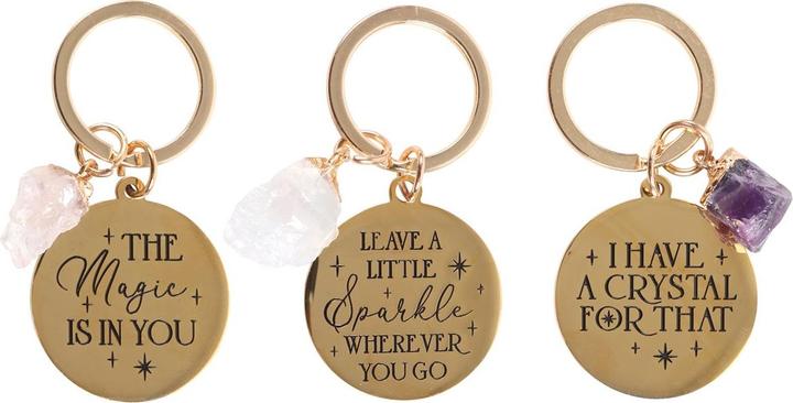 Actual product image Something Different Crystal Keyring (Pack of 18)