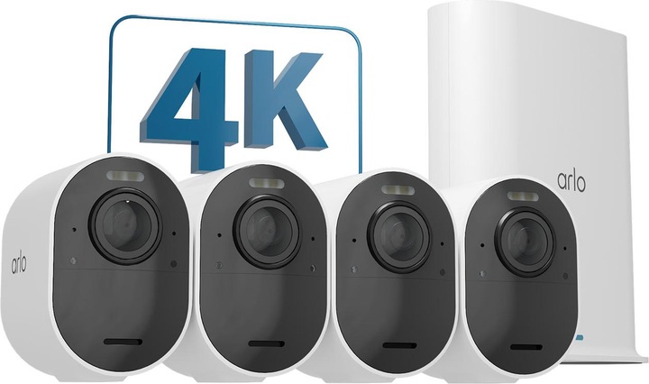 Produktbild Arlo Ultra 2 VMS5440-200EUS 4er-Set (3840 x 2160 Pixels)