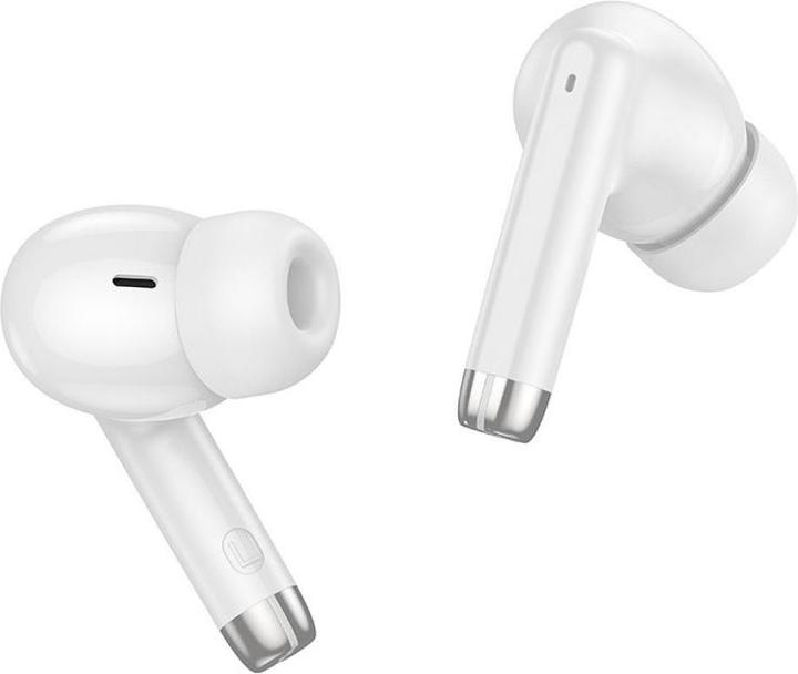 Actual product image Hoco EQ2 wireless headphones white (No noise cancelling, 7 h, Wireless)