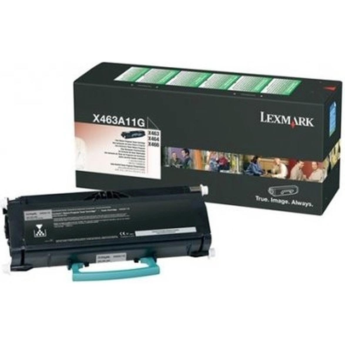Lexmark, Toner, X463a11g (BK)