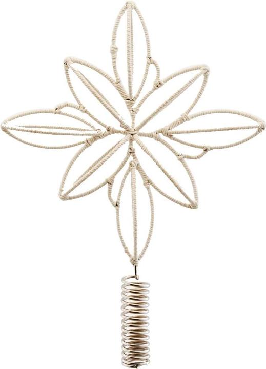 House Doctor Weihnachtsbaumstern, Soft, Beige (1 x)