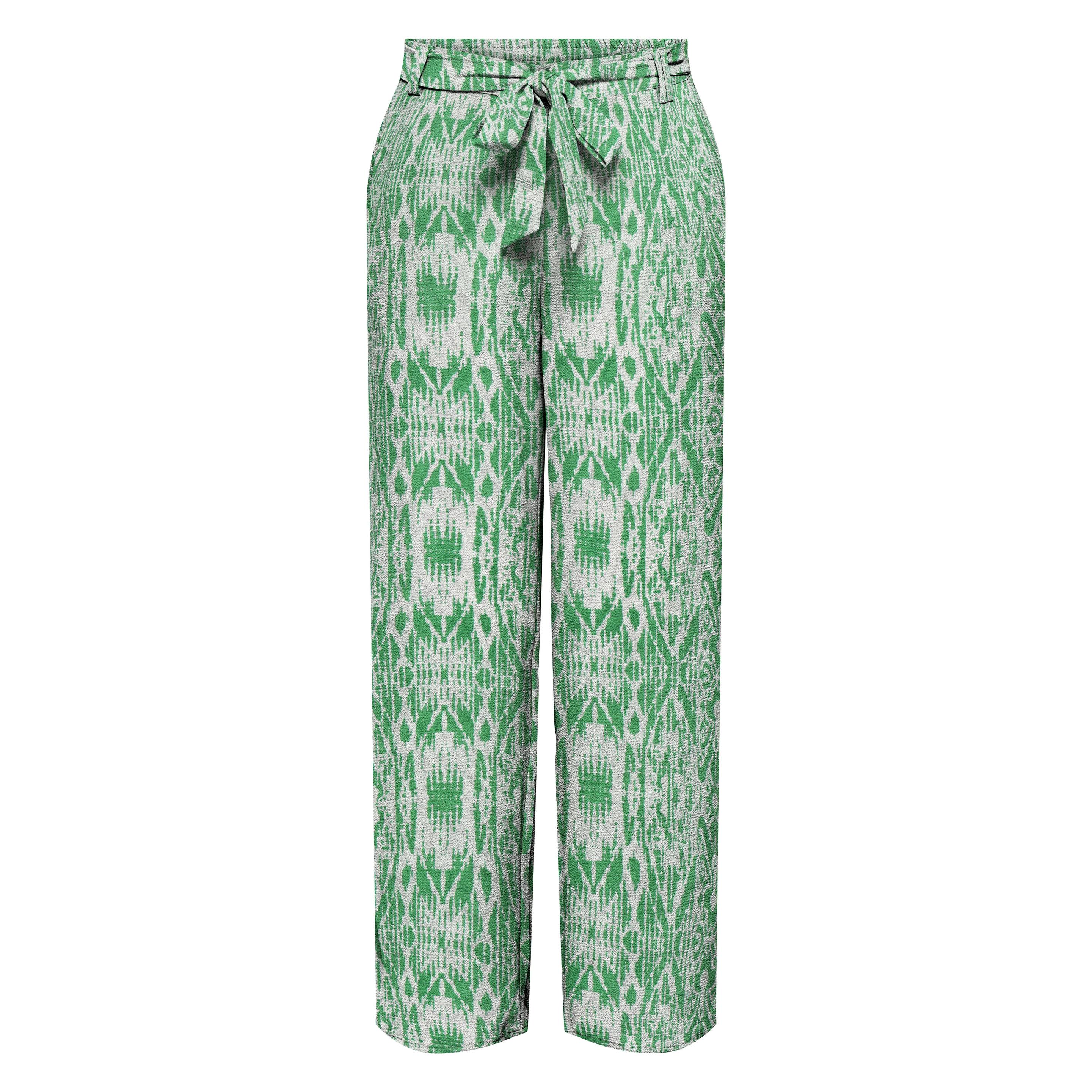 Only, Damen, Hosen, Onlnova Life Vis Palazzo Pant Wvn, Grün, (42)