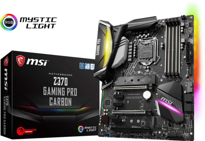 Image du produit MSI Z370 Gaming Pro Carbon (LGA 1151, Intel Z370, ATX)