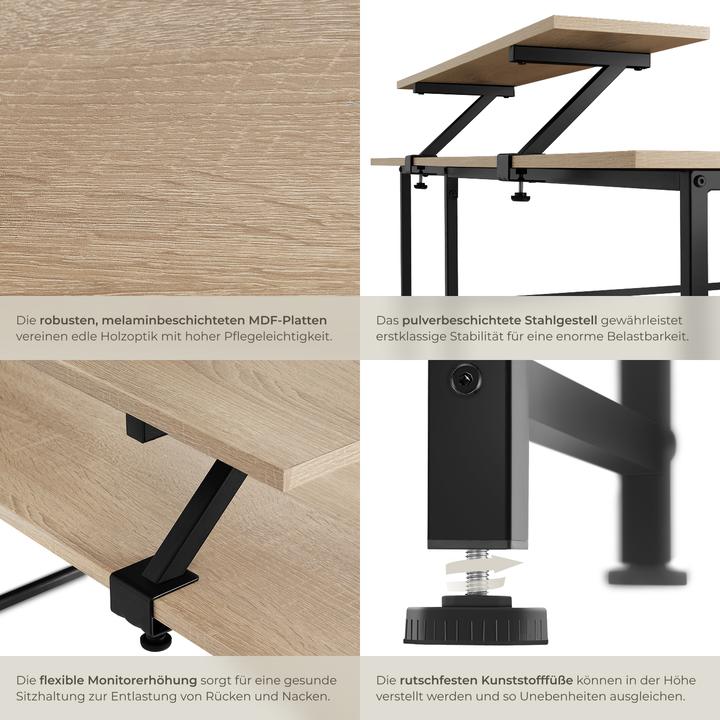 Immagine prodotto tectake Melrose (140 x 130 x 76.50 cm)