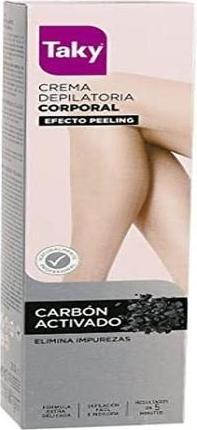 Actual product image Taky CARBON ACTIVADO crema depilatoria corporal 200 ml (200 ml, 1 x)