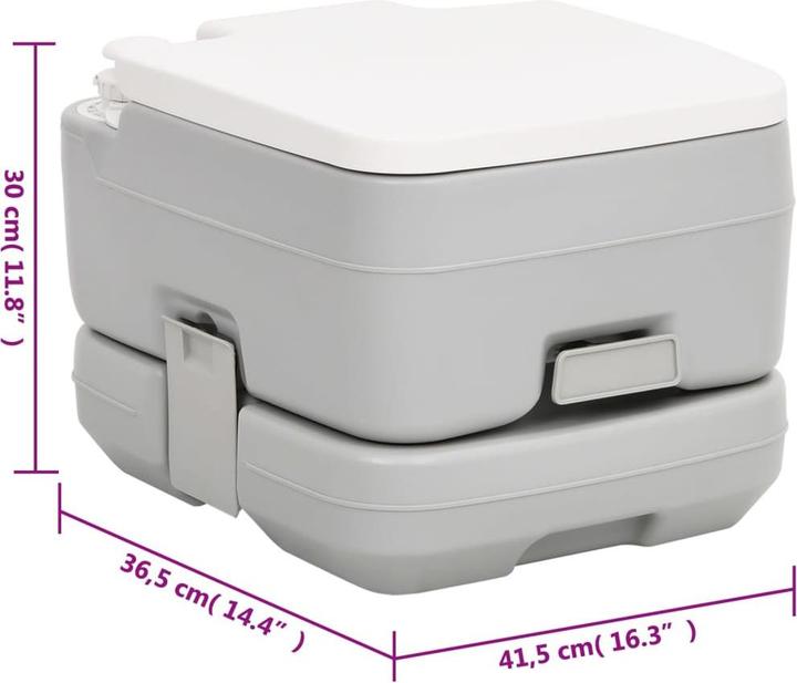 Produktbild vidaXL Camping-Toilette