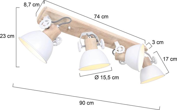 Produktbild Steinhauer Gearwood (E27)