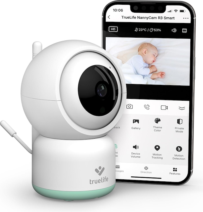 Truelife NannyCam R3 (Vidéo et audio, 10 m)