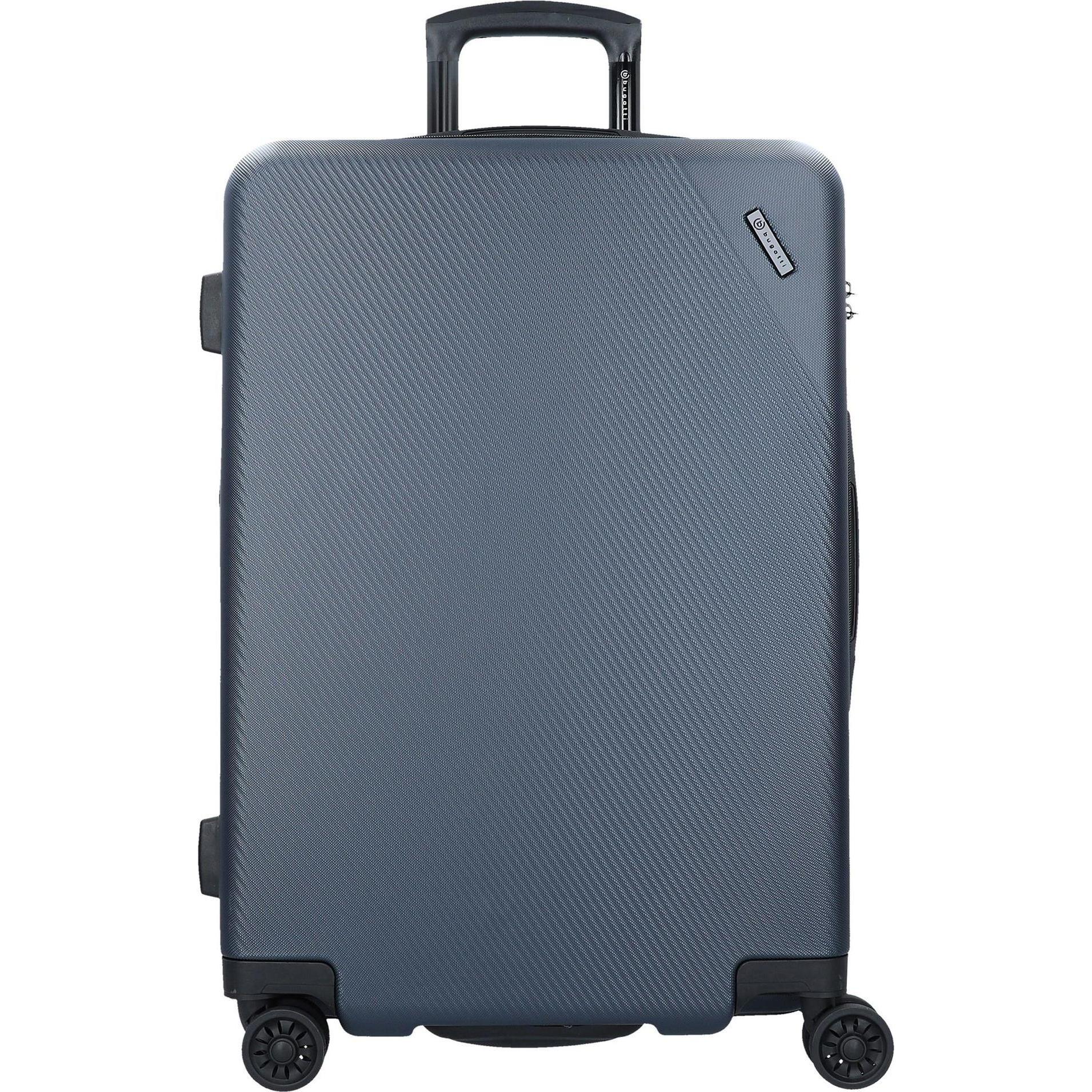 Bugatti, Koffer, Hartschalenkoffer, Blau, (91 l, XL (ab 115l))