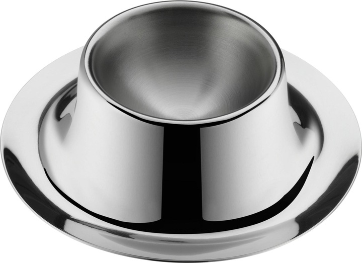 Produktbild WMF Eierbecher mit Ablage Eierhalter 6 Stück stapelbar Edelstahl poliert (6 x)