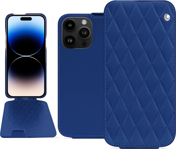 Bleu océan - Couture (Nappa - Pantone #15458a)