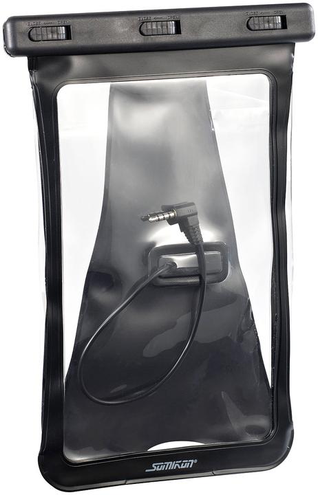 Produktbild Somikon Wasserdichte iPad-Mini-& Tablet-Tasche bis 8"/20,32cm, Headset-Eingang (Tablet-tasche)