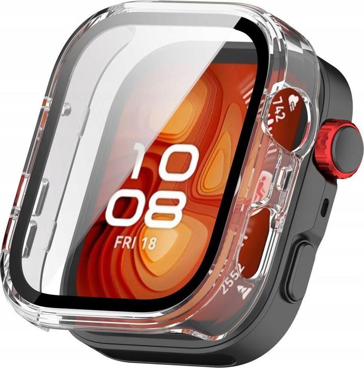 4Kom Tech-Protect Defense Case für Huawei Watch Fit 4 Pro - Transparent